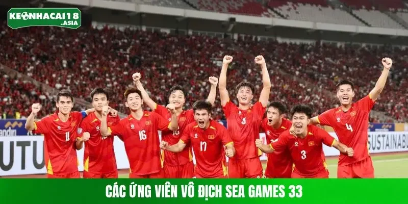 Các ứng viên vô địch SEA Games 33